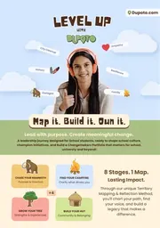 Page 1 of the Level Up flyer